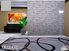 Sims 3 — Elegant Brick 4 by Devirose — Ideal for modern homes and elegant surfaces. Stone of a good cut, chic design,