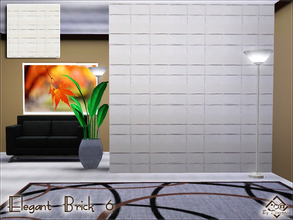 Sims 3 — Elegant Brick 6 by Devirose — Ideal for modern homes and elegant surfaces. Stone of a good cut, chic design,