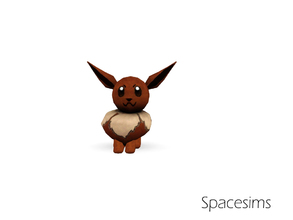 Sims 3 — Faye nursery - Eevee by spacesims — A cute pokemon Eevee.