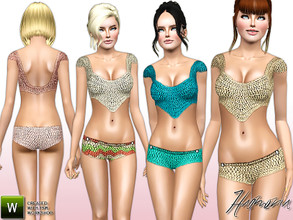 Sims 3 — Harmonia Set 175 by Harmonia — The ultimate in holiday glamour, is a must-have for the summer pool season.