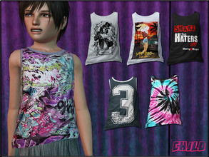 Sims 3 — ChildFashionSet2_Tanktop by Shojoangel — Hi...fashionable and trendy set for your little kids...for both genders