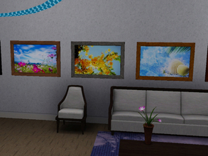 Sims 3 — Summer Paintings by Emma4ang3l2 — I give you 6 stunning summer paintings to make your room more sunnier, joyful