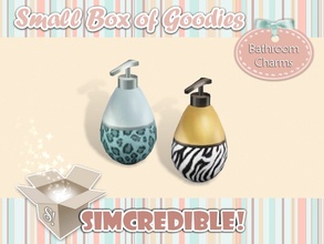 Sims 3 — Bathroom Charms - Liquid Soap by SIMcredible! — It's SIMcredible! Small box of goodies #2 - Your lovely source