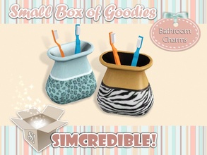 Sims 3 — Bathroom Charms - Toothbrush by SIMcredible! — It's SIMcredible! Small box of goodies #2 - Your lovely source