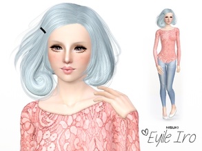 Sims 3 — Eyile Iro by Nisuki — Iro Family - Eyile Iro is the sweet girl, and loves attention, but the poor girl is scared