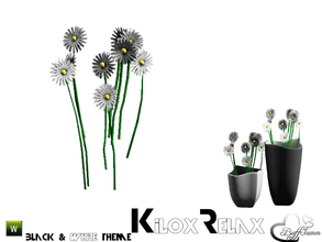 Sims 3 — Kilox Relax Flower for Vases by BuffSumm — Part of the *'Kilox Relax' Set* ***TSRAA***