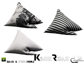Sims 3 — Kilox Relax Pillow by BuffSumm — Part of the *'Kilox Relax' Set* ***TSRAA***