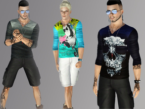 Sims 3 — Sweet or Rebel Jumper by flower_love2 — This is a jumper for YA/A male Everyday athletic and sleepwear 3