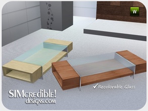 Sims 3 — Evening falls - coffee table by SIMcredible! — by SIMcredibledesigns.com available at TSR