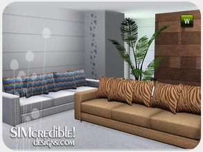 Sims 3 — Evening Falls - Sofa by SIMcredible! — by SIMcredibledesigns.com available at TSR