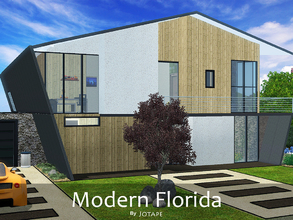 Sims 3 — Modern Florida by -Jotape- — Modern Florida is a modern house with a fantastic sea view. Features a living room
