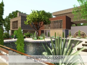 Sims 3 — Industrial Loft  by Pralinesims — EP's required: World Adventures Ambitions Late Night Generations Pets Showtime