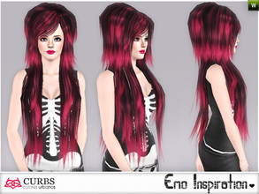 Sims 3 — curbs hairstyles09 by Colores_Urbanos — long, long hair to mary! wish you like! I think this term my production.