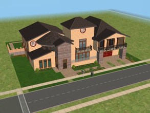 Sims 2 — Ranch Vacation by starbaby002 — Big house for a family. Great for vacations due to its summer look or to the