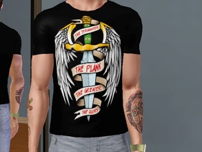 Sims 3 — The Plank T-Shirt by killervamp6632 — &amp;quot;The Straighter the plank, The greater the