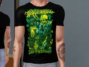 Sims 3 — Angerkill T-Shirt by killervamp6632 — Angerkill T-Shirt. Made for Young Adult Males, as Everyday wear.