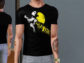 Sims 3 — As I Lay Dying T-Shirt by killervamp6632 — As I Lay Dying T-Shirt. Made for Young Adult Males, as Everyday wear.