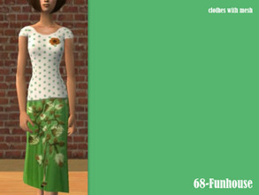Sims 2 — 68-Funhouse by Well_sims — Beautiful spring outfit for your sim.