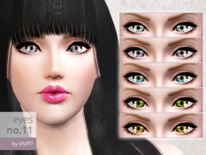 Sims 3 — Eyes No. 11 by tifaff72 — Eyes No. 11. All ages. Male/female sim. Fully recolorable. ***Please don't re-upload