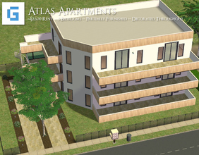 Sims 2 — Atlas Apartments by Garwaire2 — 