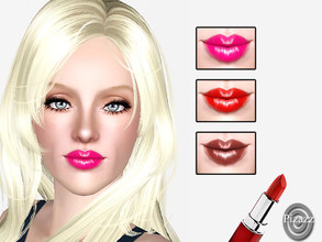 Sims 3 — Shiny Lip Balm by pizazz — Give your look that little extra pop by wearing Shiny Lip Balm.