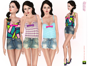 Sims 3 — Sweet As Corn [Outfit] by Simsimay — If It's not a beautiful day, make it beautiful! Nothing worth more than