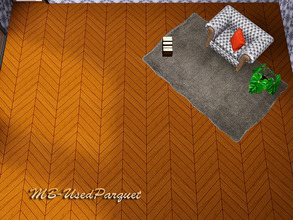 Sims 3 — MB-UsedParquet by matomibotaki — Wooden pattern with 4 recolorable palettes, to find under - wood - created by