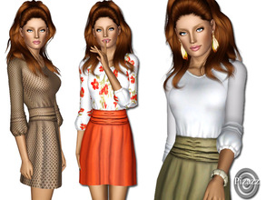 Sims 3 — Classic Cocktail Dress by pizazz — A soft classic cocktail dress that is suitable for Career, Everyday and