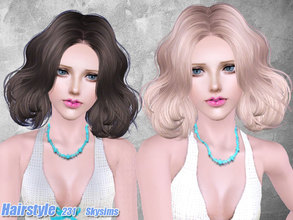 Sims 3 — Skysims-Hair-231 set by Skysims — Female hairstyle for toddlers, children, teen (young) adults and elders.