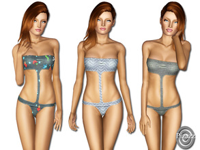 Sims 3 — Sandy Shores Swimsuit by pizazz — This swimsuit is a one piece with a hint of modest mixed with bold. Adult sims