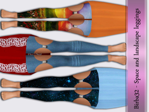 Sims 3 — Fantasy leggings by Birba32 — Need more leggings? Good, I did a lot! Here you can find three versions: the first