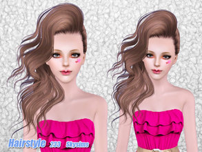 Sims 3 — Skysims-Hair-232 set by Skysims — Female hairstyle for toddlers, children, teen (young) adults and elders.