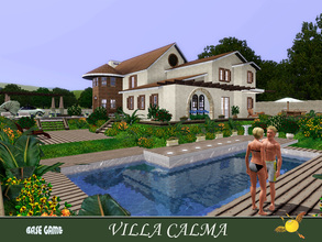 Sims 3 — evi Villa Calma by evi — A combination of modern and traditional features coexist in this building. The main