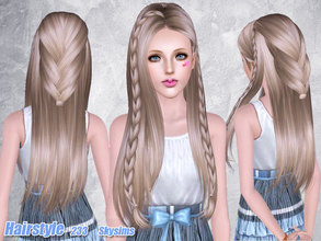 Sims 3 — Skysims-Hair-233 set by Skysims — Female hairstyle for toddlers, children, teen (young) adults and elders.