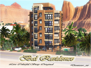 Sims 3 — Bal Residence by denizzo_ist — Modern and spacious with sleek lines introducing Bal Residence 30x20, 7 floors,