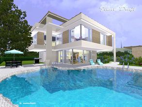Sims 3 — Final_Draft by matomibotaki — Final_Draft is a house to leave nothing to be desired. Many rooms, wide area and