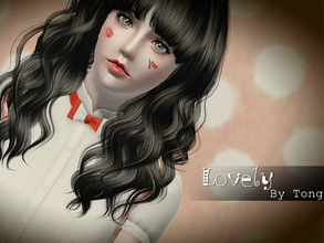 Sims 3 — lovely by SimsTong — A lovely makeup, can be used to act cute