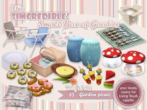 Sims 3 — Garden Picnic by SIMcredible! — It's SIMcredible! Small box of goodies #3 - Your lovely source for living touch