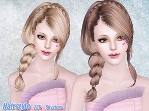 Sims 3 — Skysims-Hair-235 by Skysims — Female hairstyle for toddlers, children, teen (young) adults and elders.