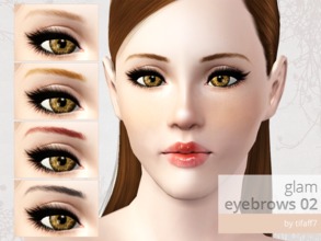 Sims 3 — Glam Eyebrows 02 by tifaff72 — Glam eyebrows no.2. All ages. Male/female sim. ***Please don't re-upload or claim