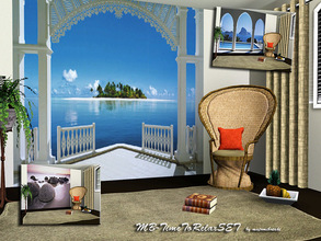 Sims 3 — MB-TimeToRelaxSET by matomibotaki — MB-TimeToRelaxSET, foto-realistic wallpapers, each with 3 parts for one
