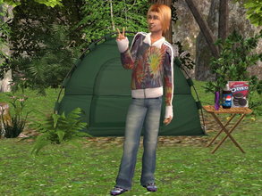 Sims 2 — Peace, Man - AM tie-dye set - 5fca7b22 Meesha-amhipfadesweater by zaligelover2 — Tie dye for AM. Peace, man.