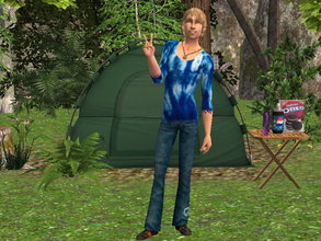 Sims 2 — Peace, Man - AM tie-dye set - 5f3e3171 Meesha-amhipblufringe by zaligelover2 — Tie dye for AM. Peace, man.