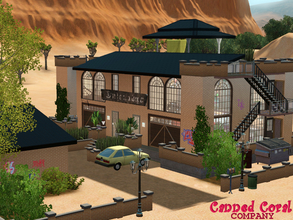 Sims 3 — Canned Coral Company by Satureja2 — The Canned Coral Company Two Lofts for two completely different Girls. The