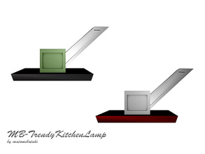 Sims 3 — MB-TrendyKitchenLamp by matomibotaki — MB-TrendyKitchenLamp, 2x1. WA needed, modern futuristic kitchen ceiling