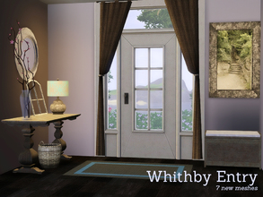 Sims 3 — Whithby Entry by Angela — Whithby Entry a new addon to the whithby Dining. Set contains 7 new meshes all fully