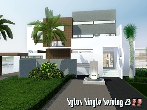 Sims 3 — Sylus Single Serving 23 by thethomas04 — Sylus Single Serving Is another amazing Lot for the selfish Sim. A
