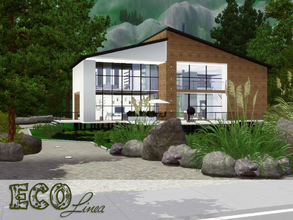 Sims 3 — ECO Linea by BibaRiba2 — Lake house... Such a cliche - yet we all want one. ECO Linea is just that - a cliche