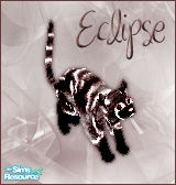 Sims 1 — Eclipse Cat by BloodMaple — 