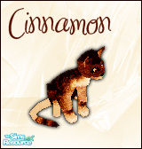 Sims 1 — Cinnamon Cat by BloodMaple — 